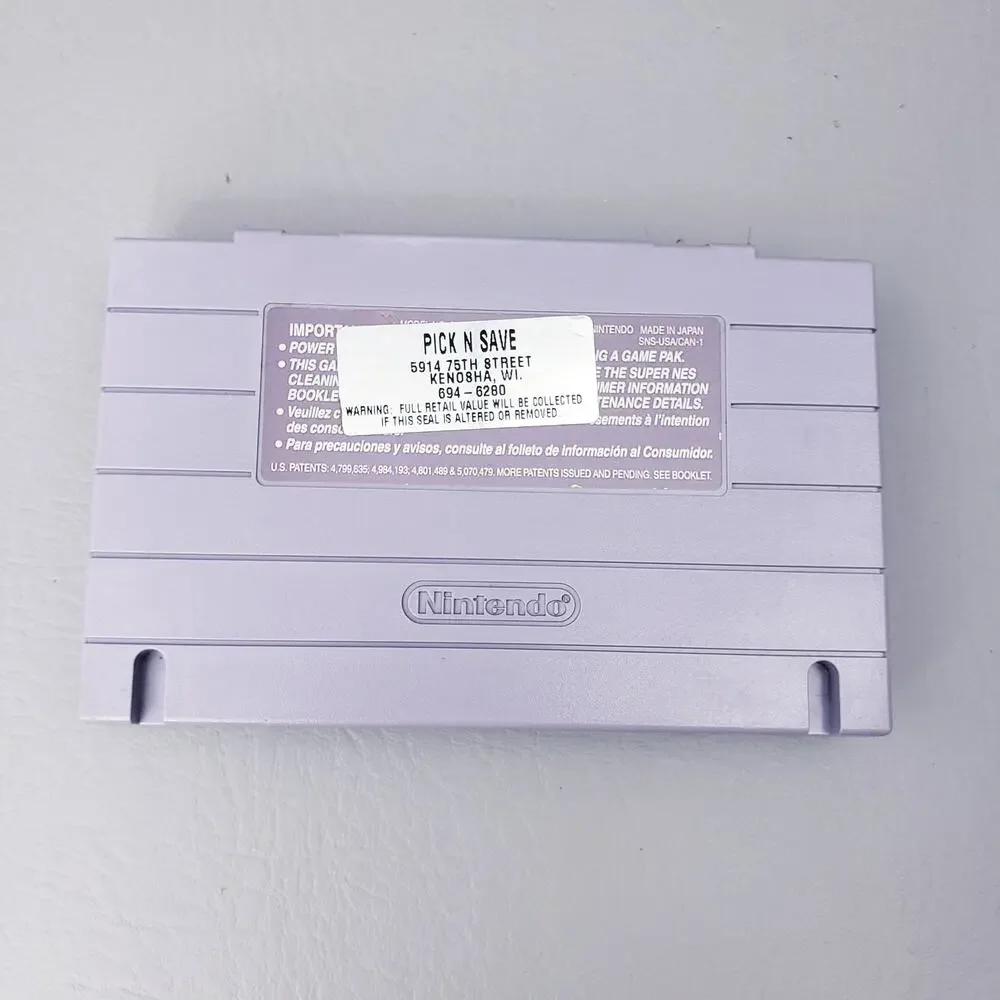 Mega Man X SNES Super Nintendo Game Cartridge Only Authentic